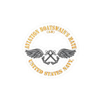 Kiss-Cut Vinyl Decal - Navy - Rate - Aviation Boatswain's Mate (AB) X 300