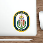 Die-Cut Vinyl Sticker - Navy - USS Sioux City (LCS-11) wo Txt