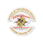 Die-Cut Magnet - Navy - Domain of the Golden Dragon