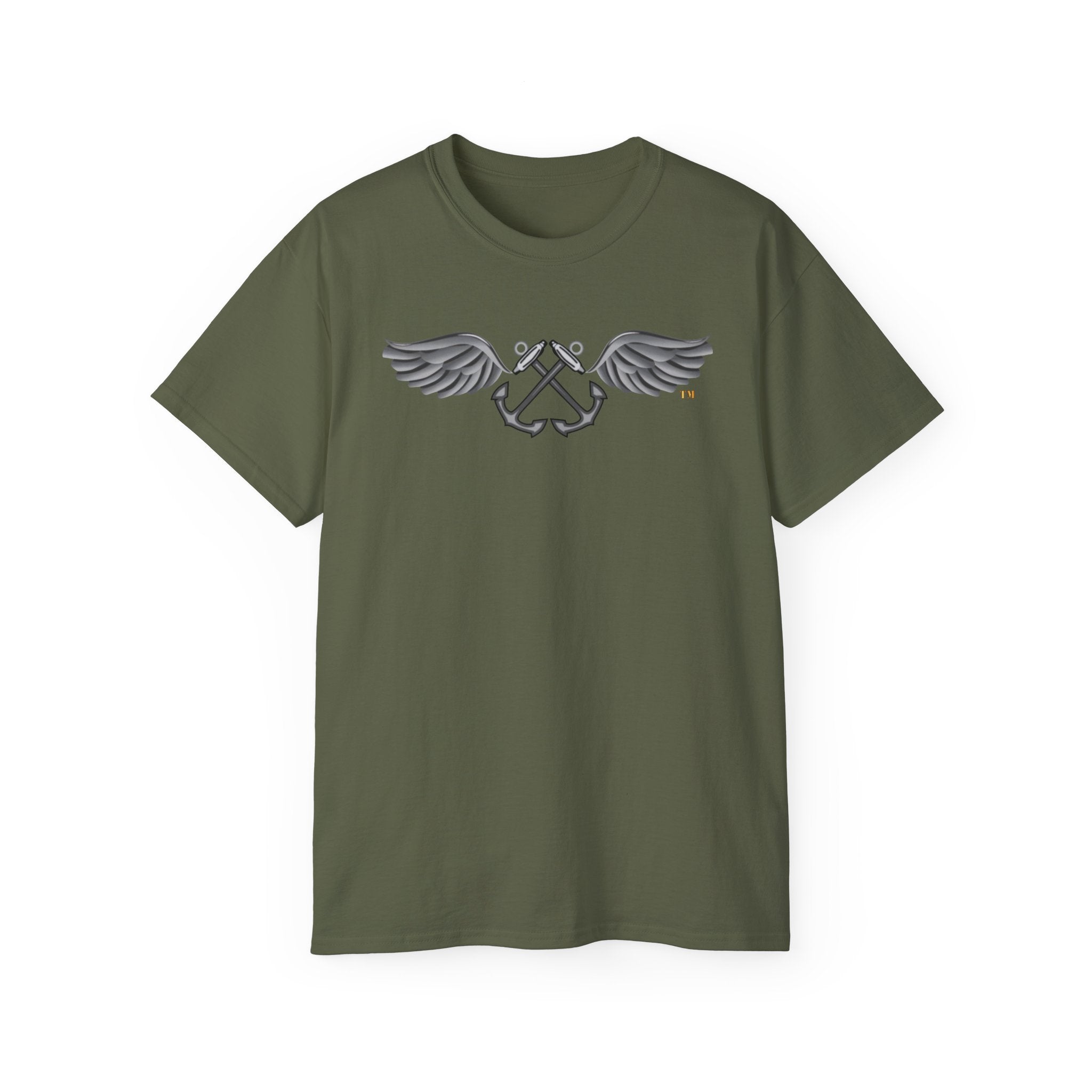 Unisex Ultra Cotton T-Shirt - Navy - Rate - Aviation Boatswain's Mate (AB) wo txt X 300