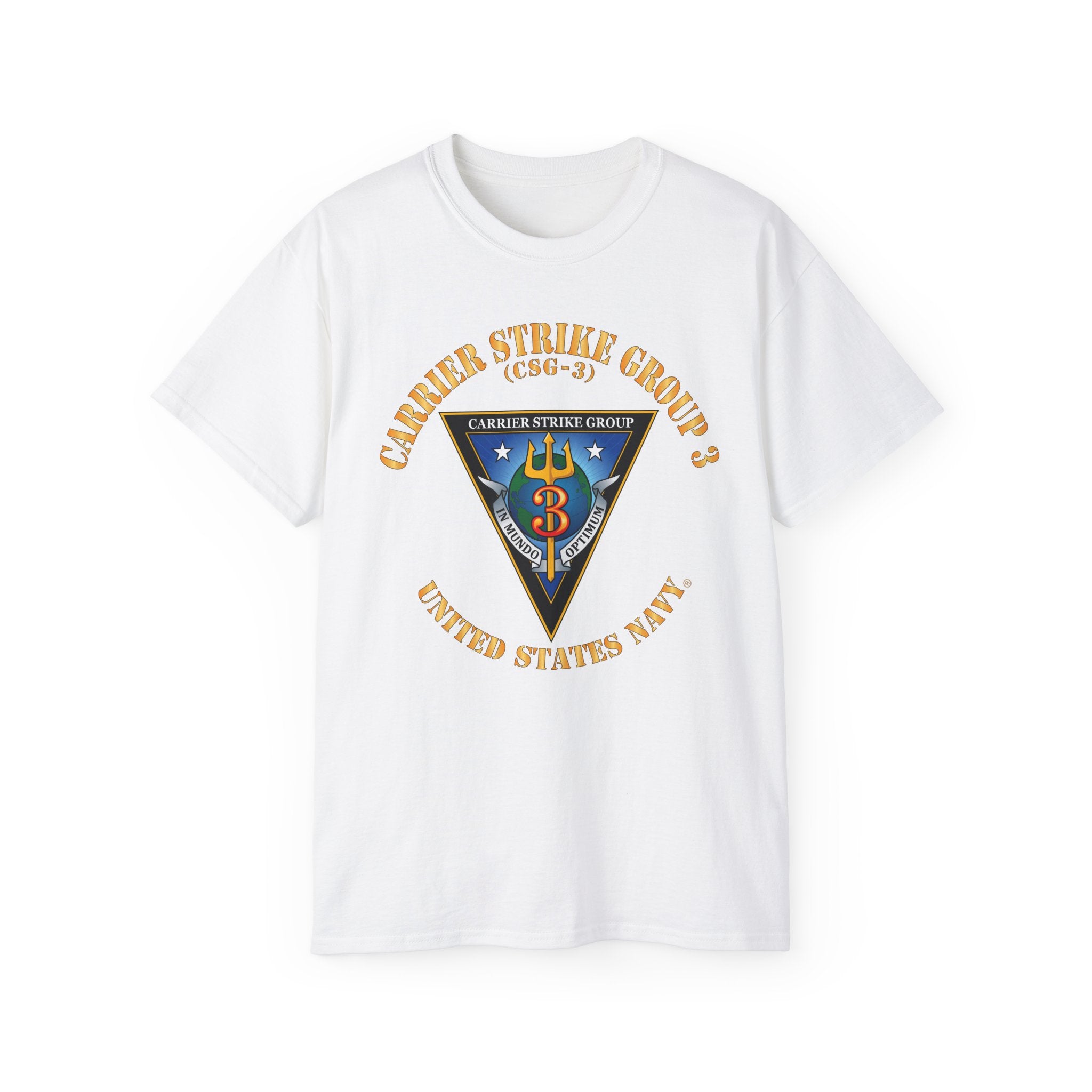 Unisex Ultra Cotton T-Shirt - Navy - Carrier Strike Group 3 (CSG-3)