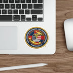 Die-Cut Vinyl Sticker - Navy - Naval Medical Center Portsmouth wo txt - 3D - Enhanced