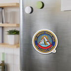 Die-Cut Magnet - Navy - USS Undersea Warfare Field - San Clemente Island - Crest - 3D - Enhanced
