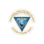 Die-Cut Vinyl Sticker - Navy - Commander, Naval Air Force Atlantic - COMNAVAIRLANT