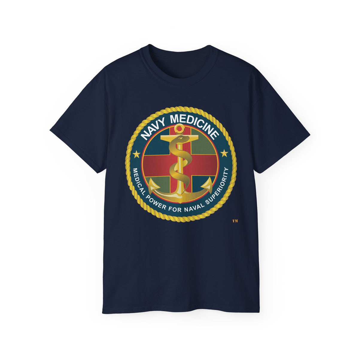 Unisex Ultra Cotton T-Shirt - Navy Medicine - Medical Power for Naval Superiority wo Txt X 300