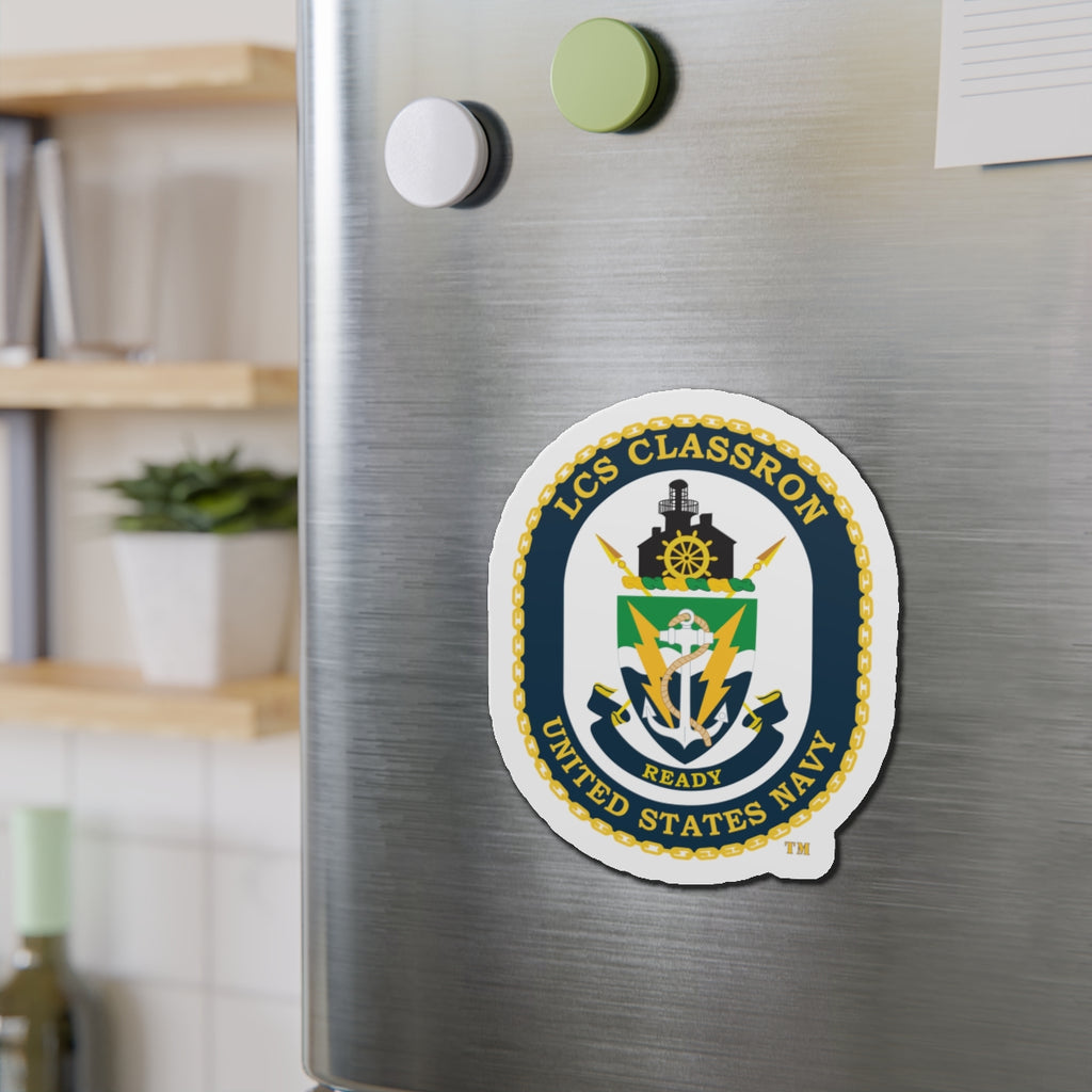 Die-Cut Magnet - Navy - LCS Classron (Littoral Combat Ship) wo txt