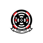 Kiss-Cut Vinyl Decal - Navy - Airborne Command & Control Squadron 124 (VAW-124) wo txt