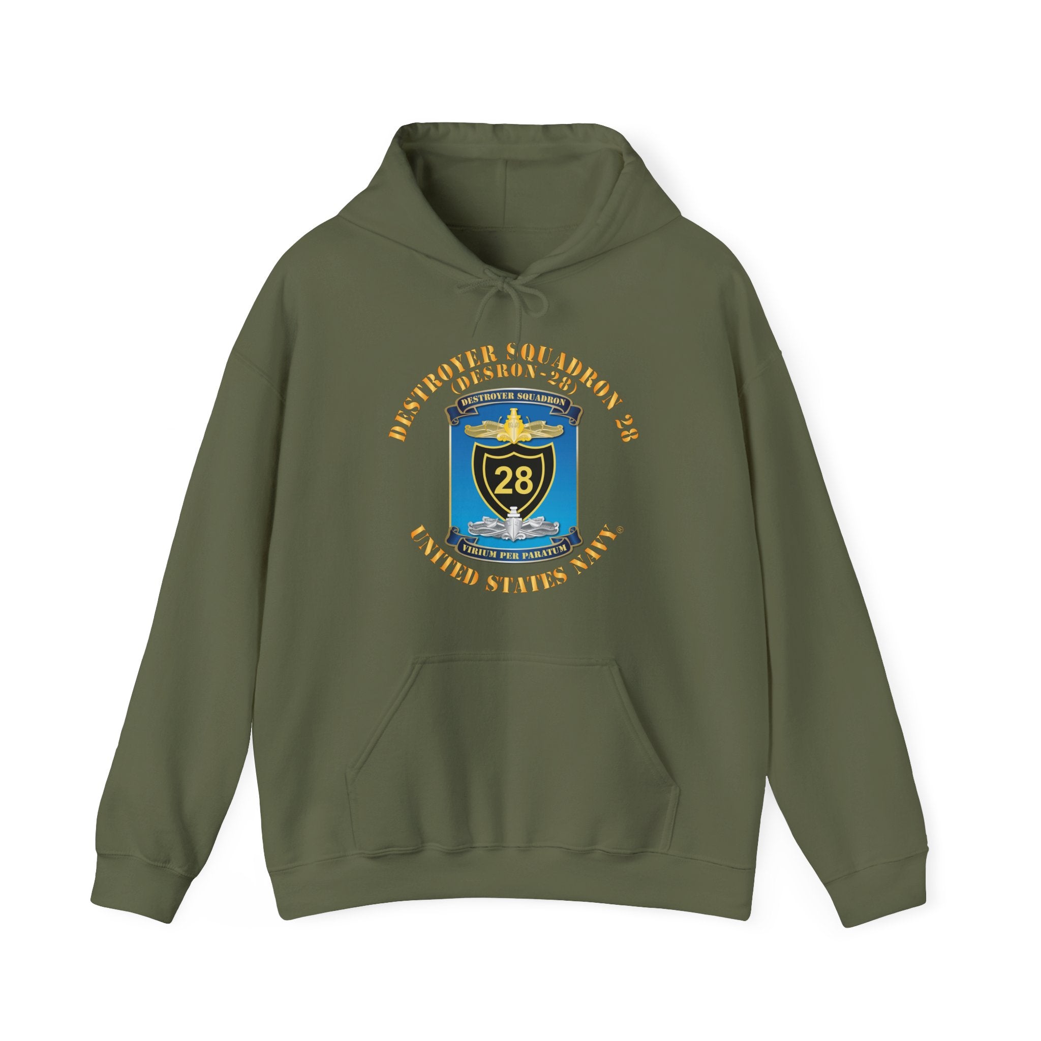 Unisex Heavy Blend™ Hoodies - Navy - Destroyer Squadron 28 (DESRON-28)