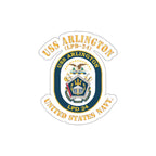 Die-Cut Vinyl Sticker - Navy - USS Arlington (LPD-24)