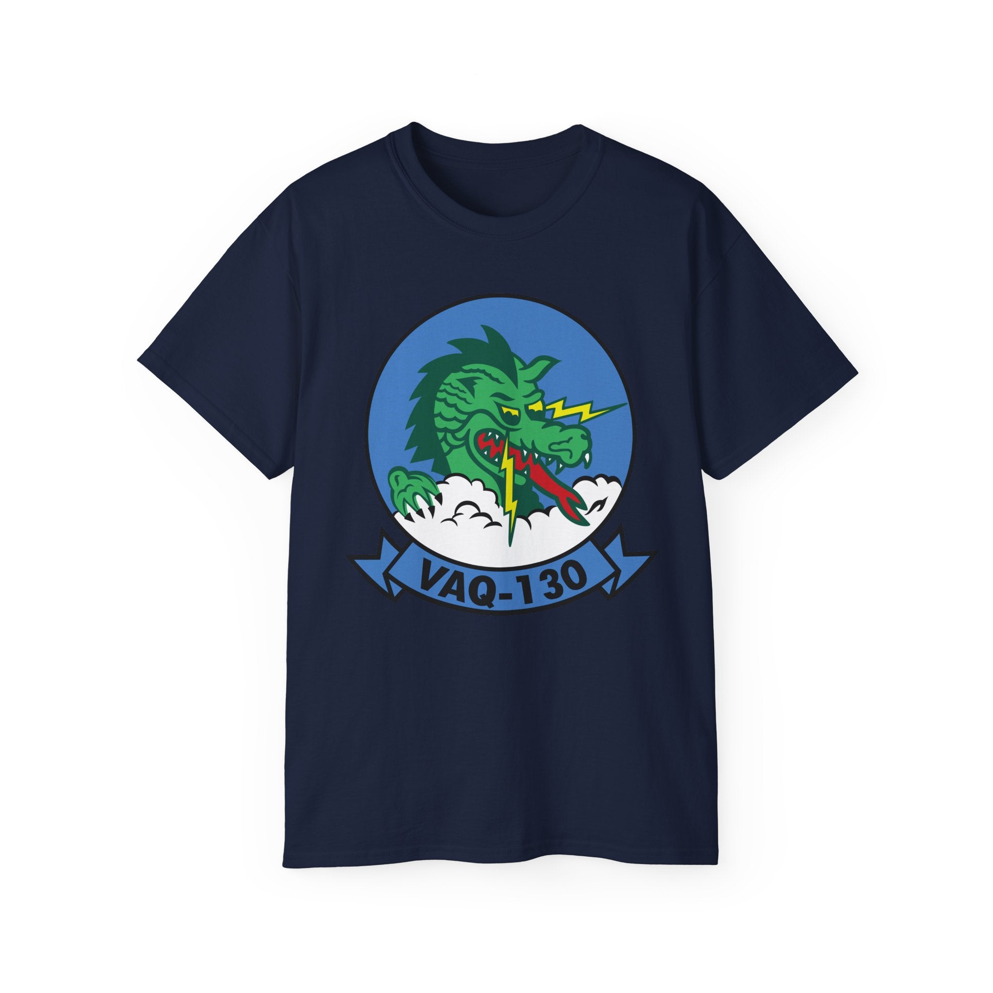 Unisex Ultra Cotton T-Shirt - Navy - Electronic Attack Squadron 130 (VAQ-130) wo txt