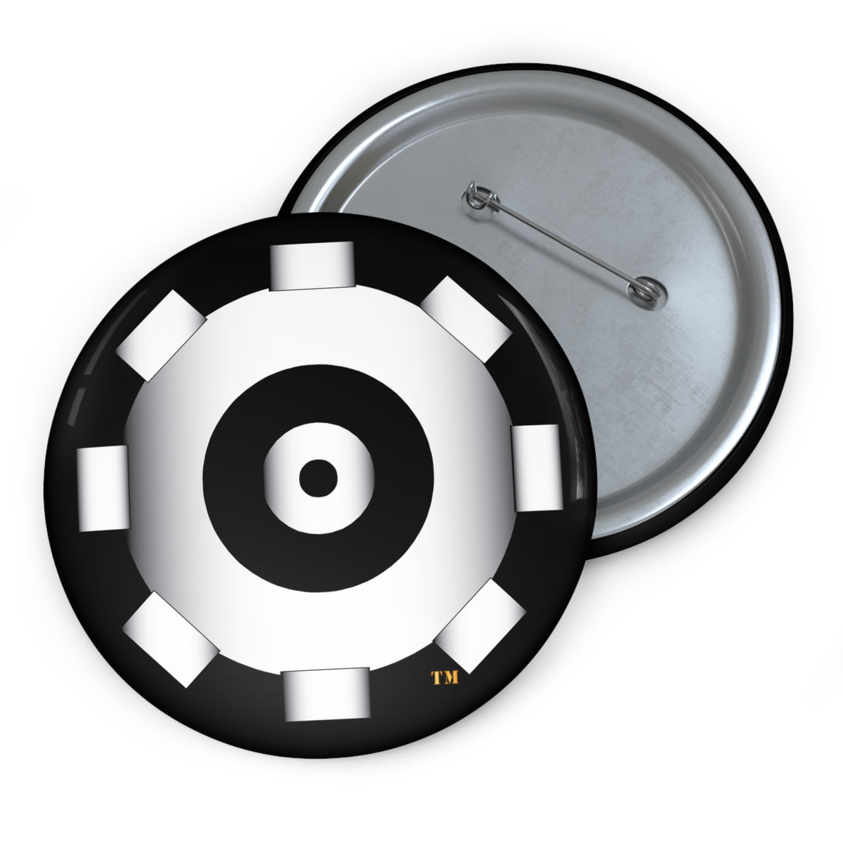 Pin Button - Navy - Rate - Engineman (EN) wo txt