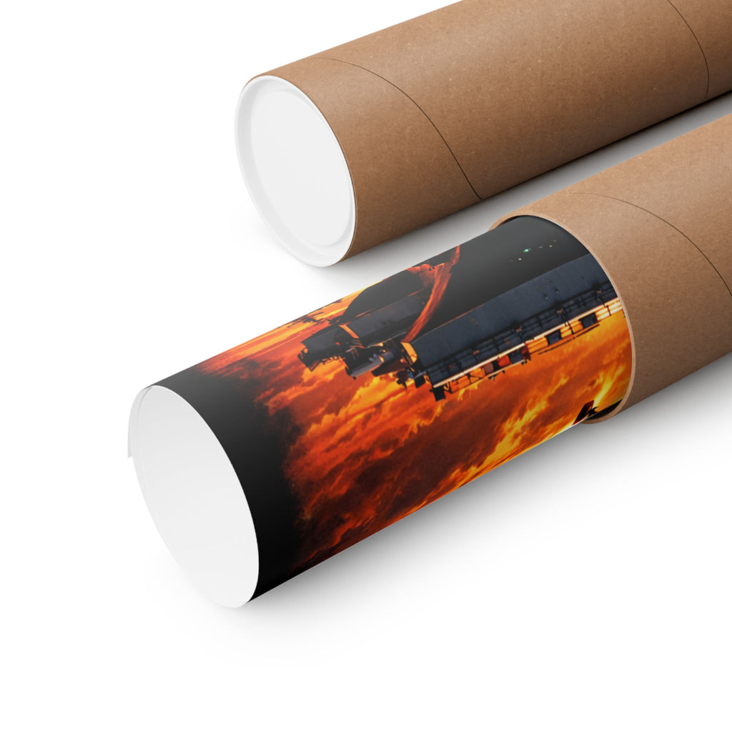 Operation Epic Fury Gerald R. Ford Carrier Strike Power Matte Poster