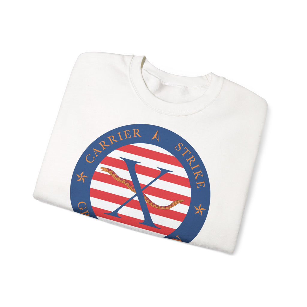 Unisex Heavy Blend™ Crewneck Sweatshirt - Navy - Carrier Strike Group 10 (CSG-10) wo Txt
