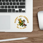 Die-Cut Vinyl Sticker - Navy - SOF - Sammy - Freddie - Go to War - 3D - Enhanced