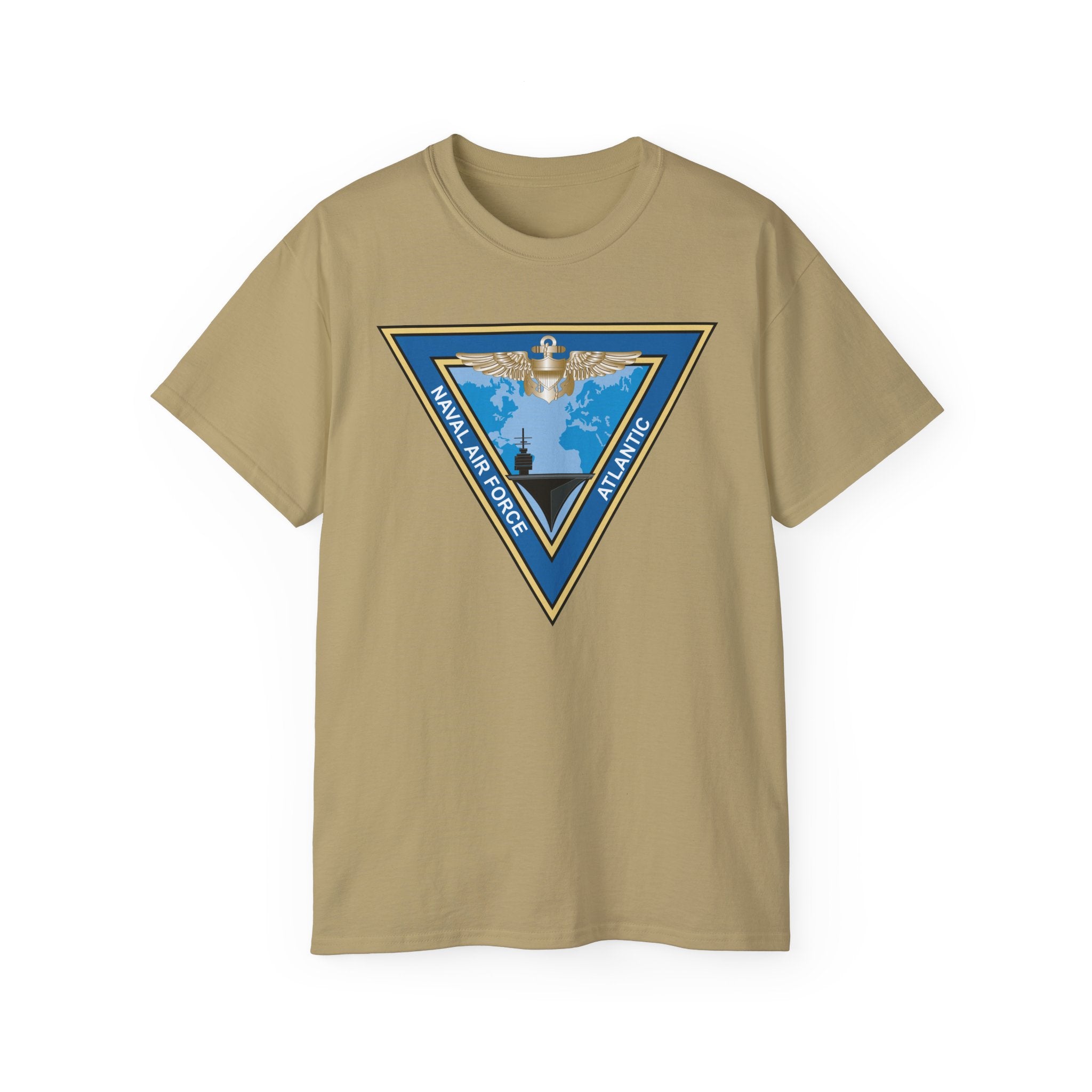Unisex Ultra Cotton T-Shirt - Navy - Commander, Naval Air Force Atlantic - COMNAVAIRLANT wo Txt