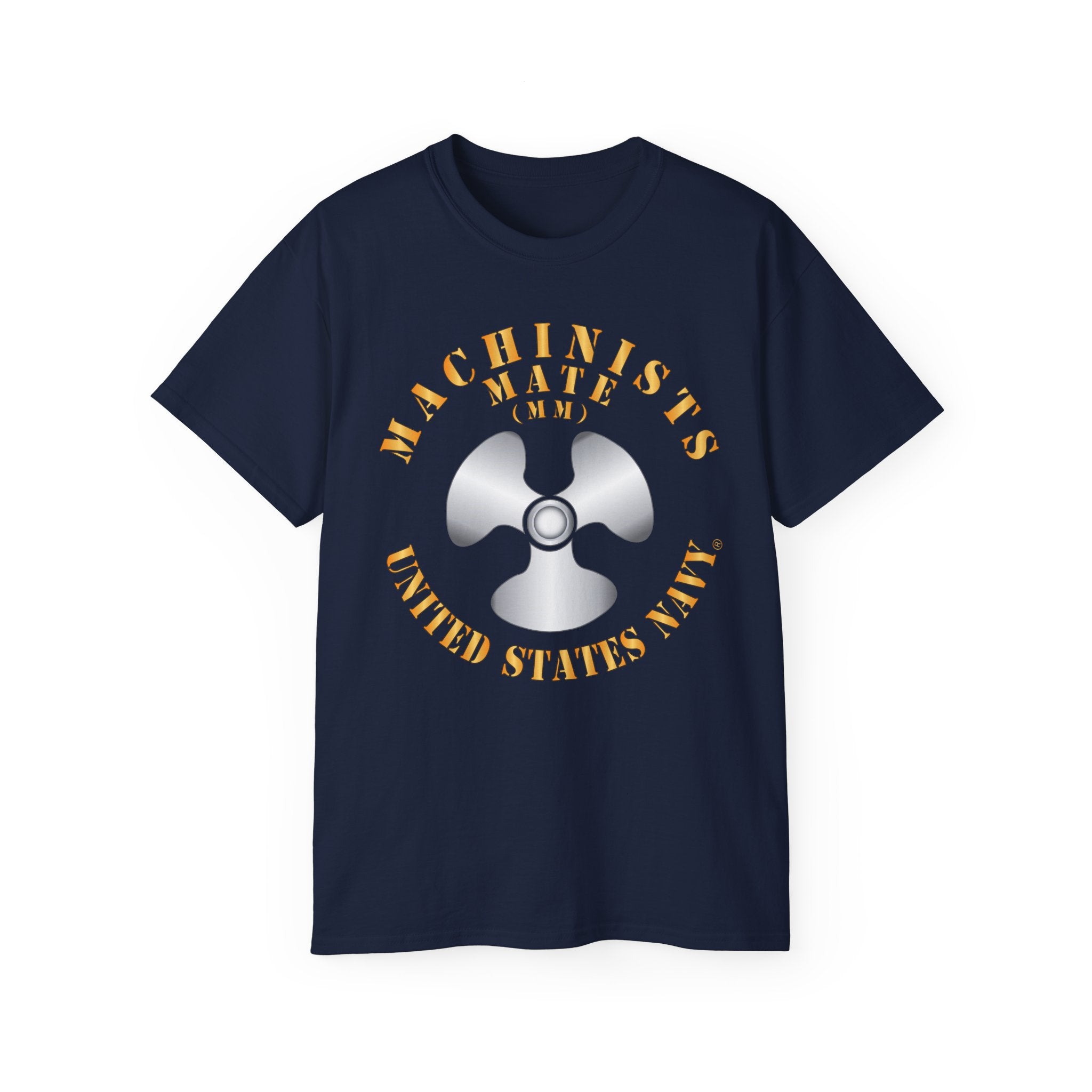 Unisex Ultra Cotton T-Shirt - Navy - Rate - Machinists Mate (MM)