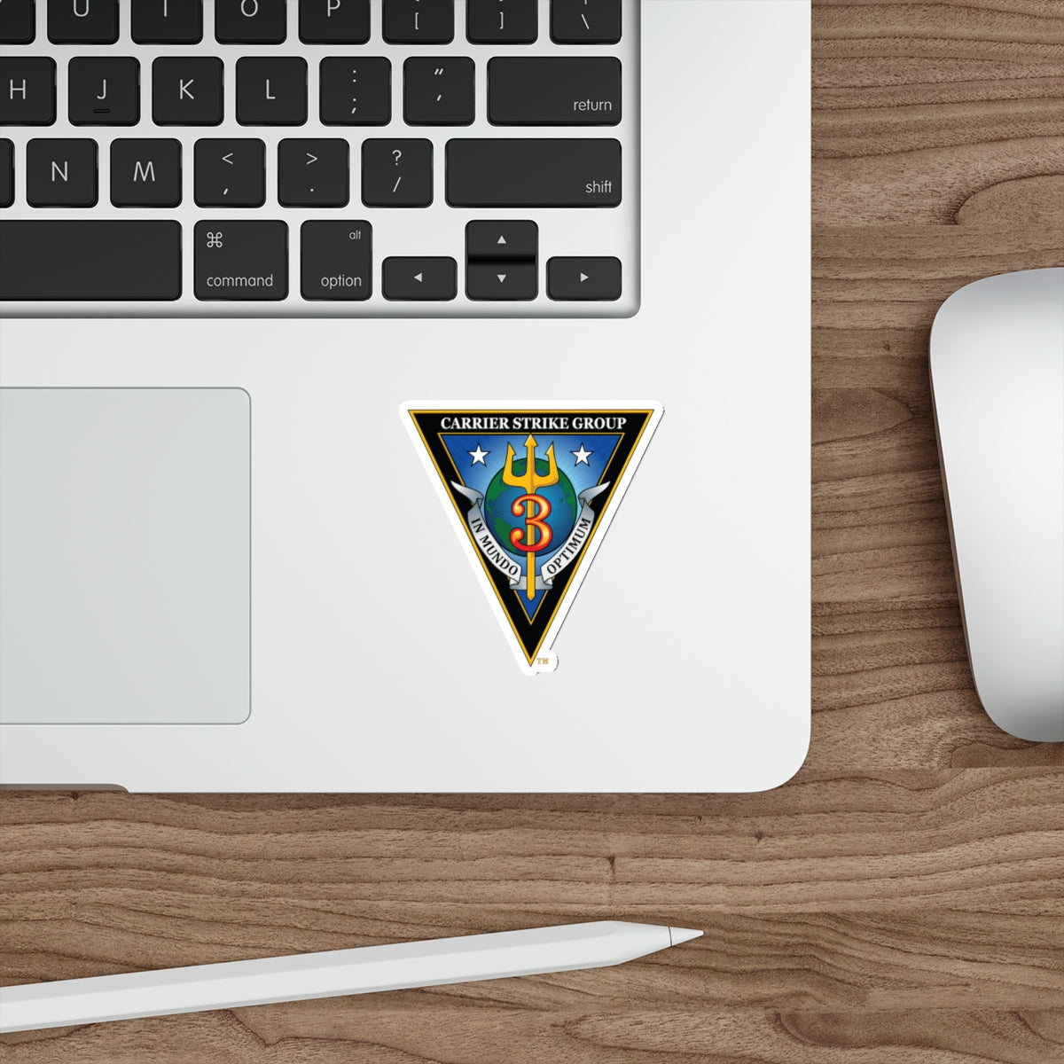 Die-Cut Vinyl Sticker - Navy - Carrier Strike Group 3 (CSG-3) wo txt