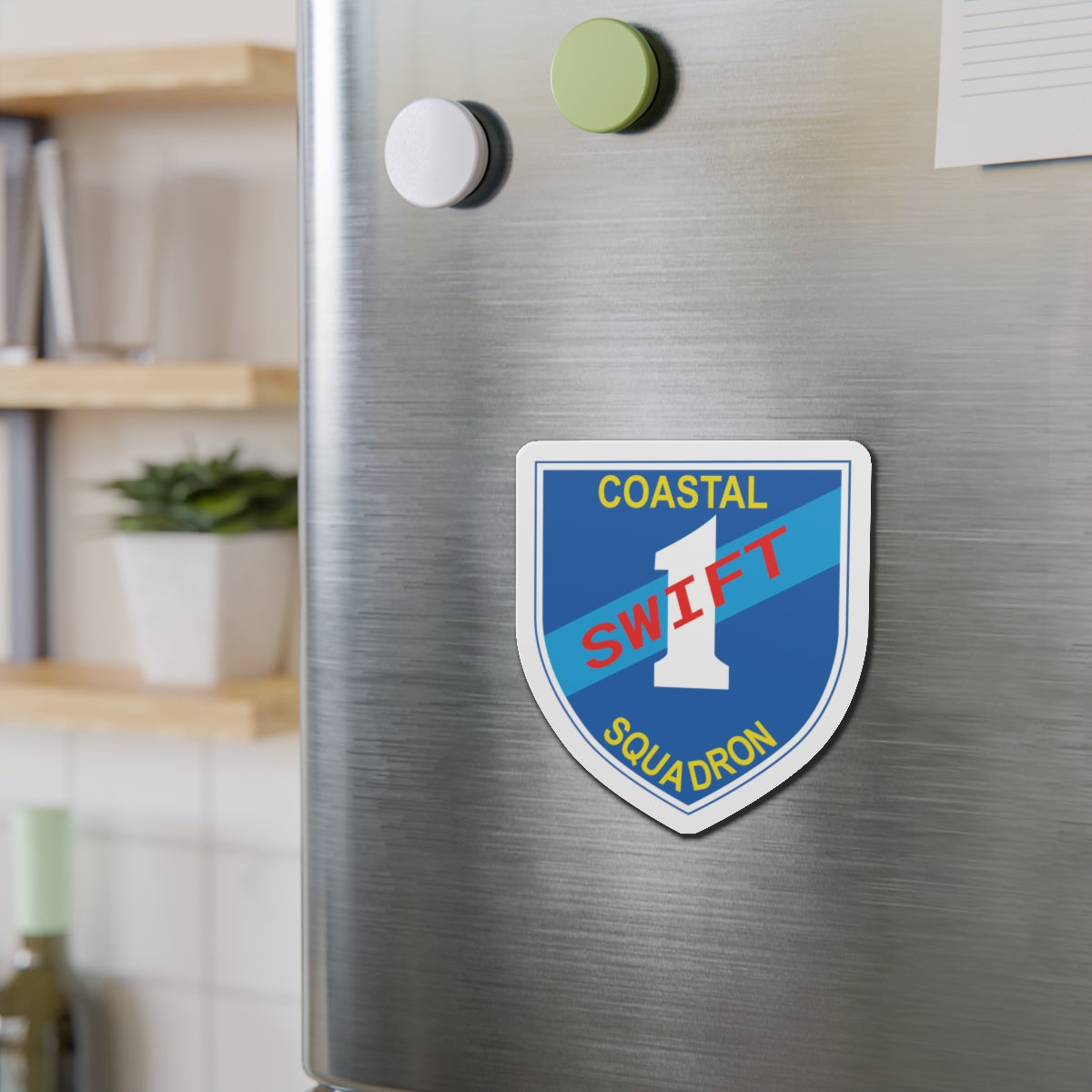 Die-Cut Magnet - Coastal Squadron One (Blue) - SSI wo Txt X 300