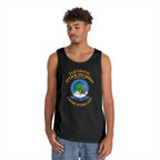 Unisex Heavy Cotton Tank Top - Navy - Electronic Attack Squadron 130 (VAQ-130)