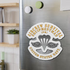 Die-Cut Magnet - Navy - Rate - Aircrew Survival Equipmentman (PR)