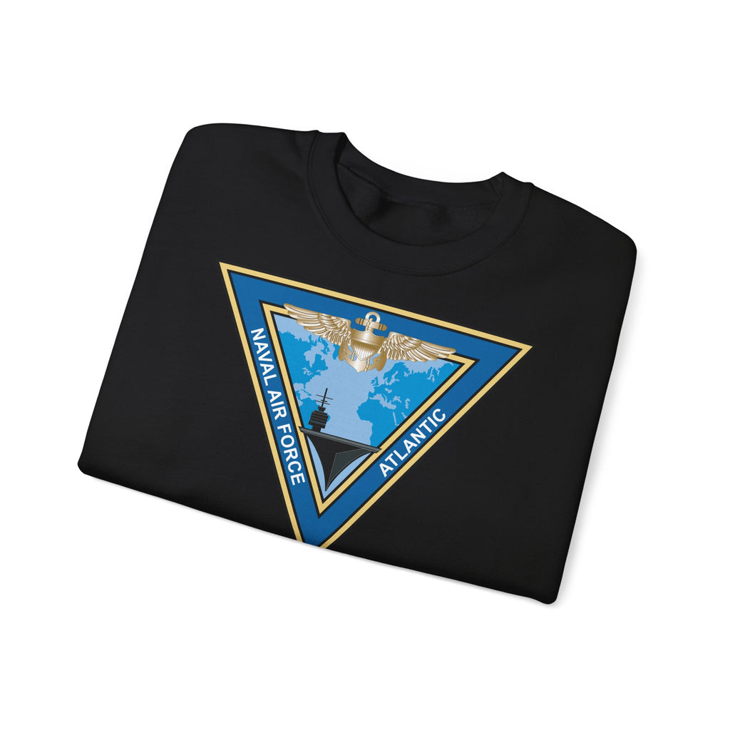 Unisex Heavy Blend™ Crewneck Sweatshirt - Navy - Commander, Naval Air Force Atlantic - COMNAVAIRLANT wo Txt