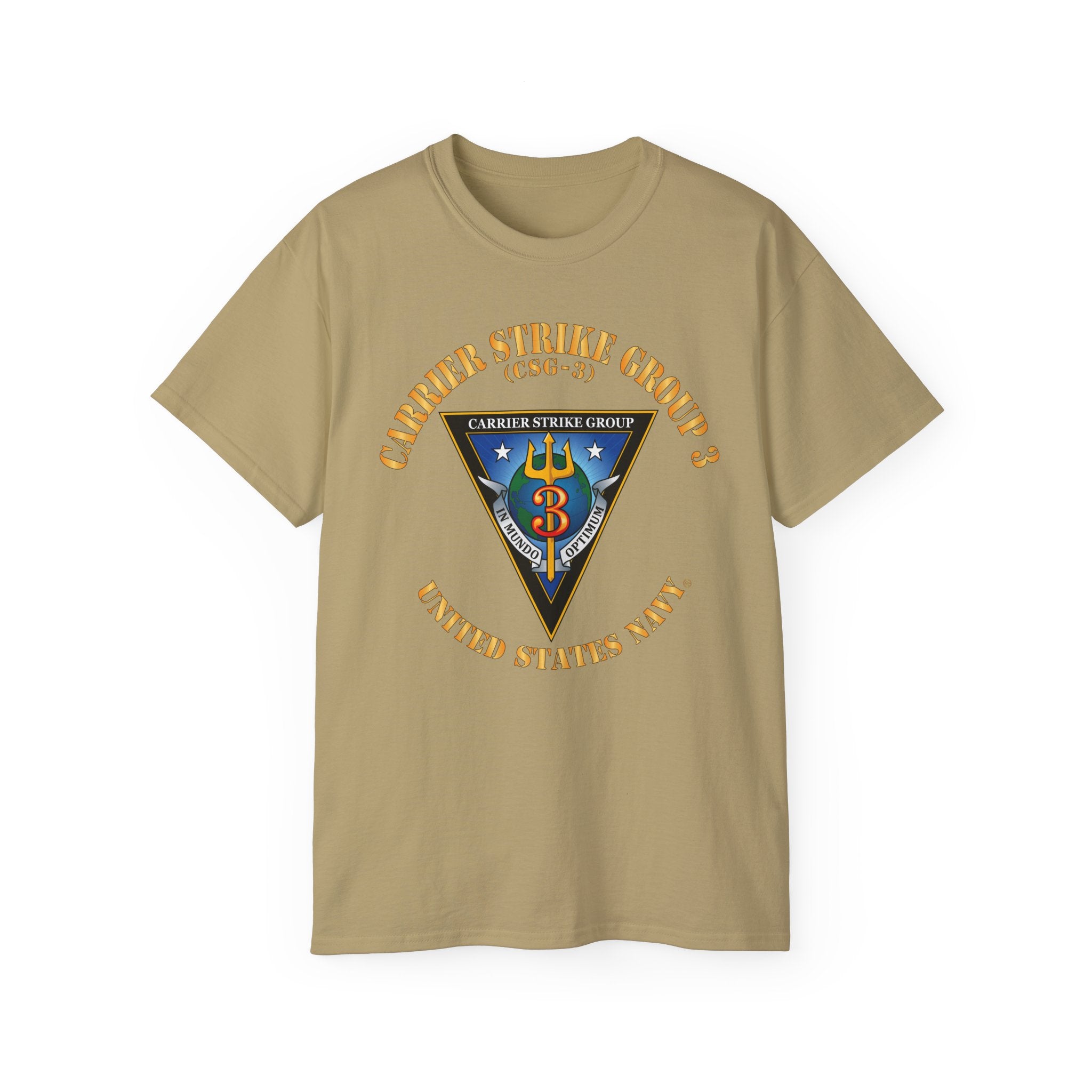 Unisex Ultra Cotton T-Shirt - Navy - Carrier Strike Group 3 (CSG-3)