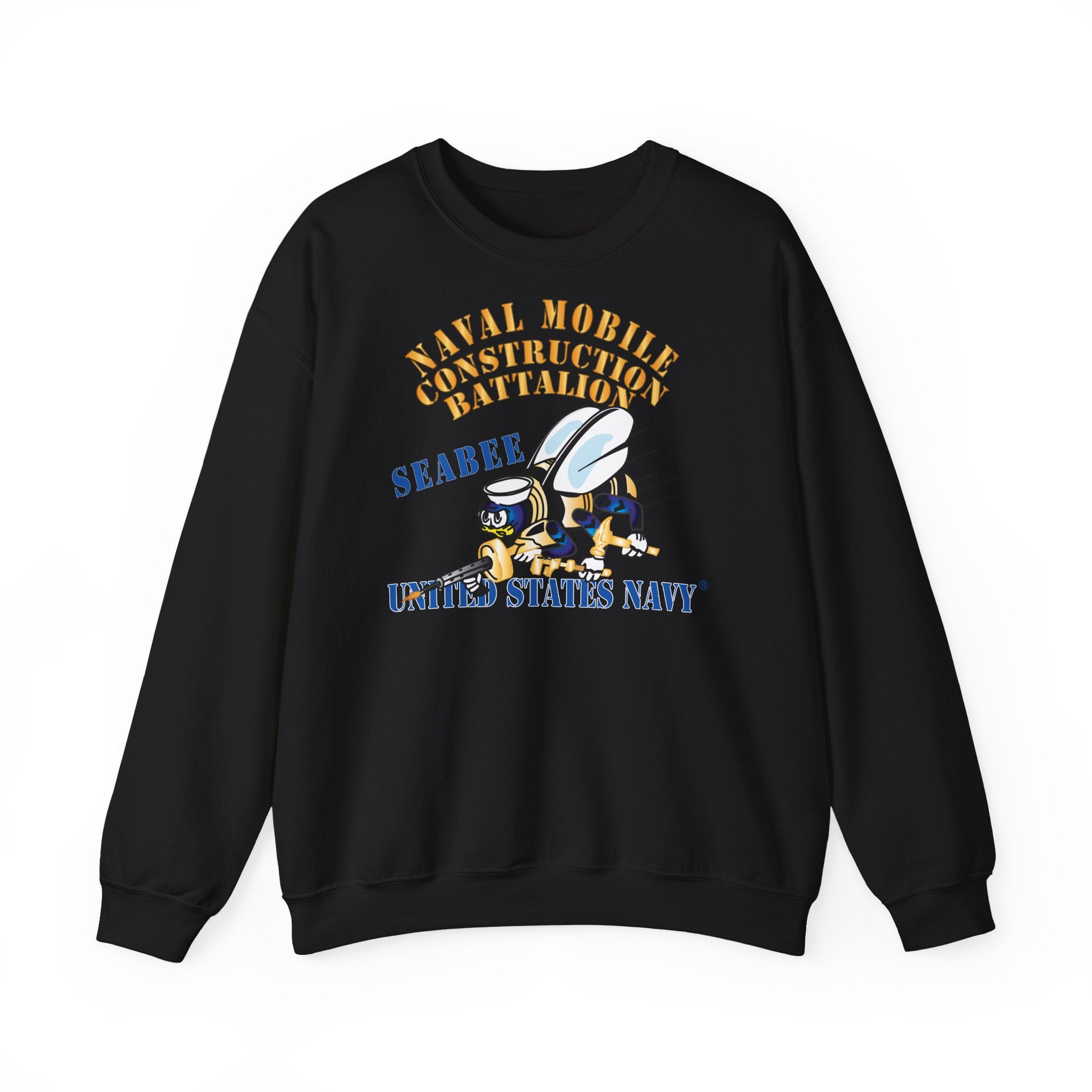 Unisex Heavy Blend™ Crewneck Sweatshirt - Navy - Seabee