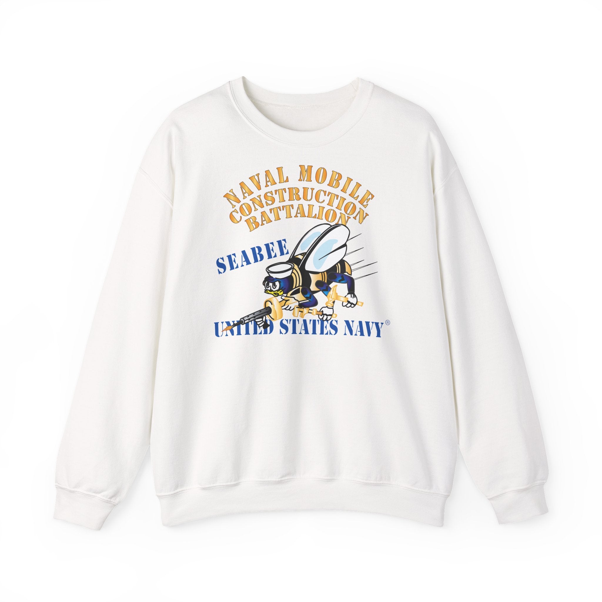 Unisex Heavy Blend™ Crewneck Sweatshirt - Navy - Seabee