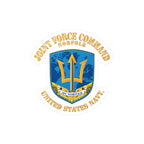 Kiss-Cut Vinyl Decal - Navy - Joint Force Command - Norfolk
