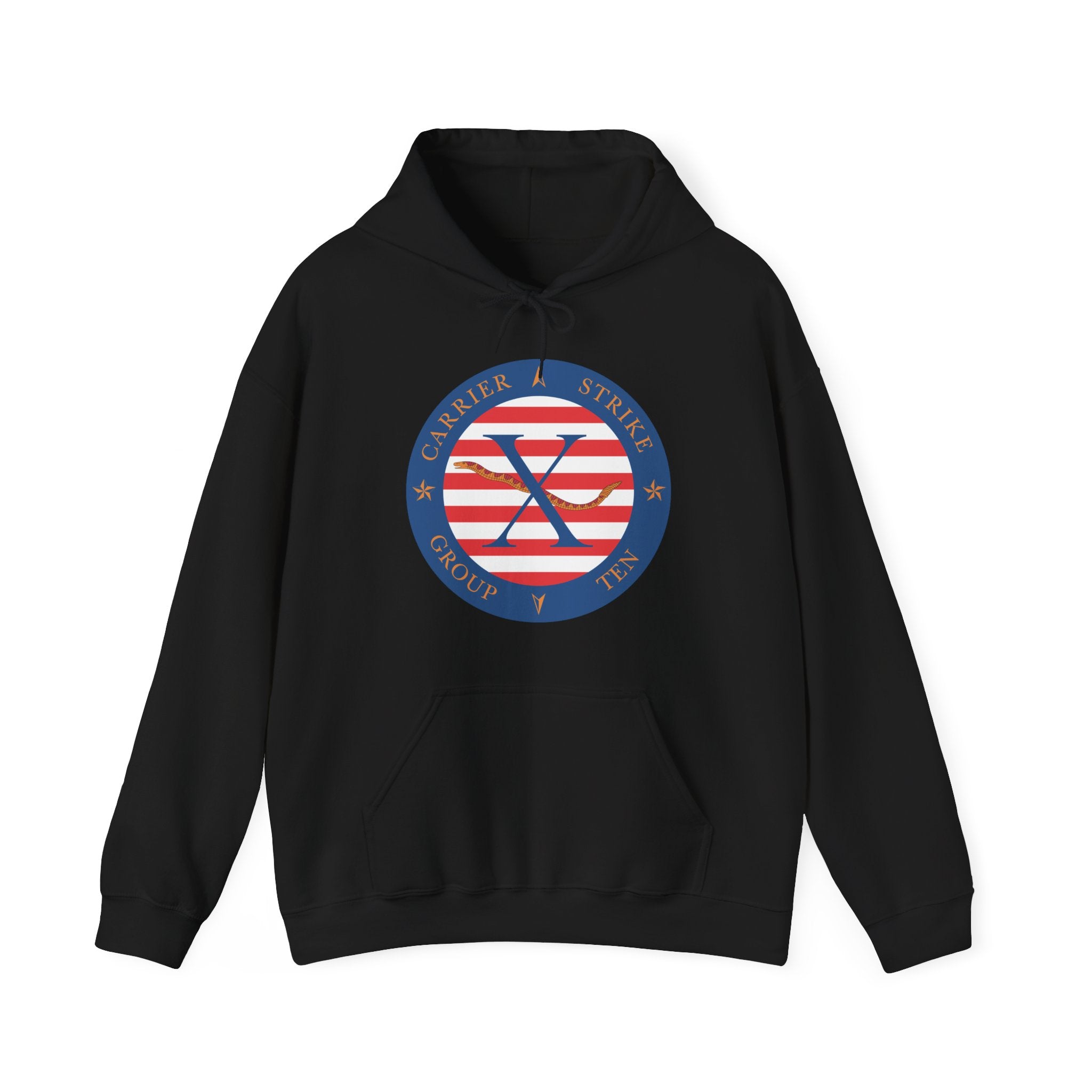 Unisex Heavy Blend™ Hoodies - Navy - Carrier Strike Group 10 (CSG-10) wo Txt