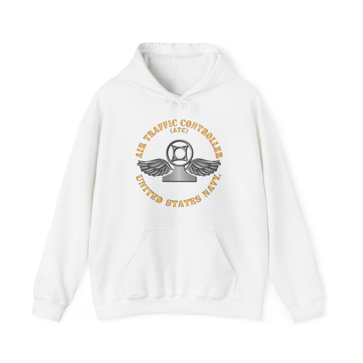 Unisex Heavy Blend™ Hoodies - Navy - Rate - Air Traffic Controller (ATC)