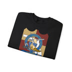 Unisex Heavy Blend™ Crewneck Sweatshirt - Navy - USS Florida (SSGN-728) wo txt