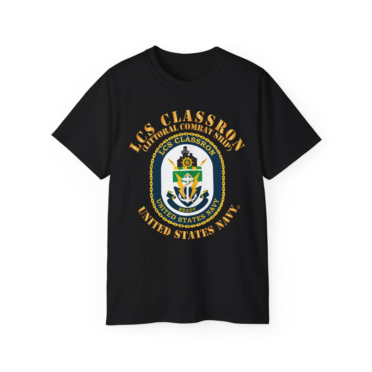 Unisex Ultra Cotton T-Shirt - Navy - LCS Classron (Littoral Combat Ship)