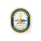Die-Cut Magnet - Navy - Surface Combat Systems Training Command - DET MIDLANT wo Txt X 300