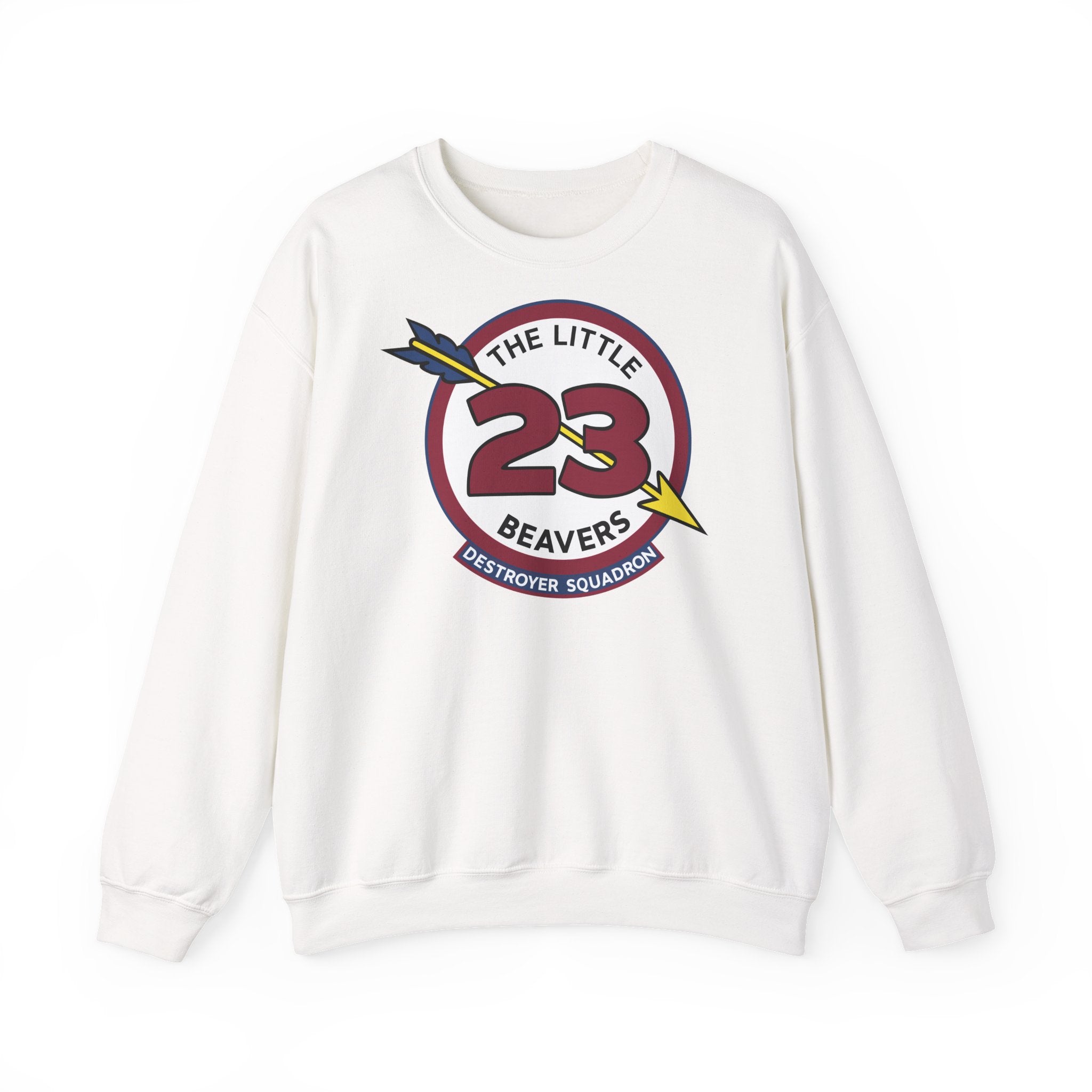 Unisex Heavy Blend™ Crewneck Sweatshirt - Navy - Destroyer Squadron 23 (DESRON-23) wo Txt