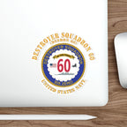 Die-Cut Vinyl Sticker - Navy - Destroyer Squadron 60