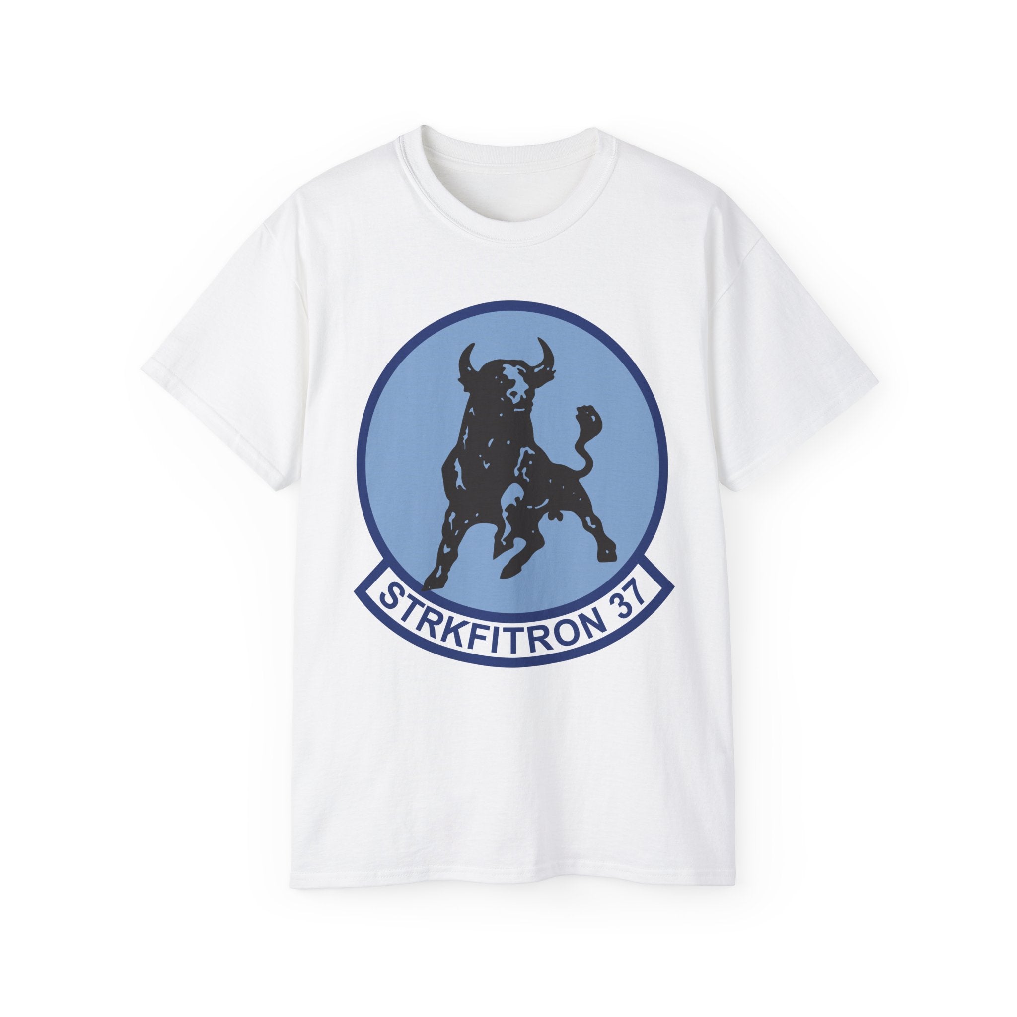 Unisex Ultra Cotton T-Shirt - Navy - Strike Fighter Squadron 37 (VFA-37) wo txt