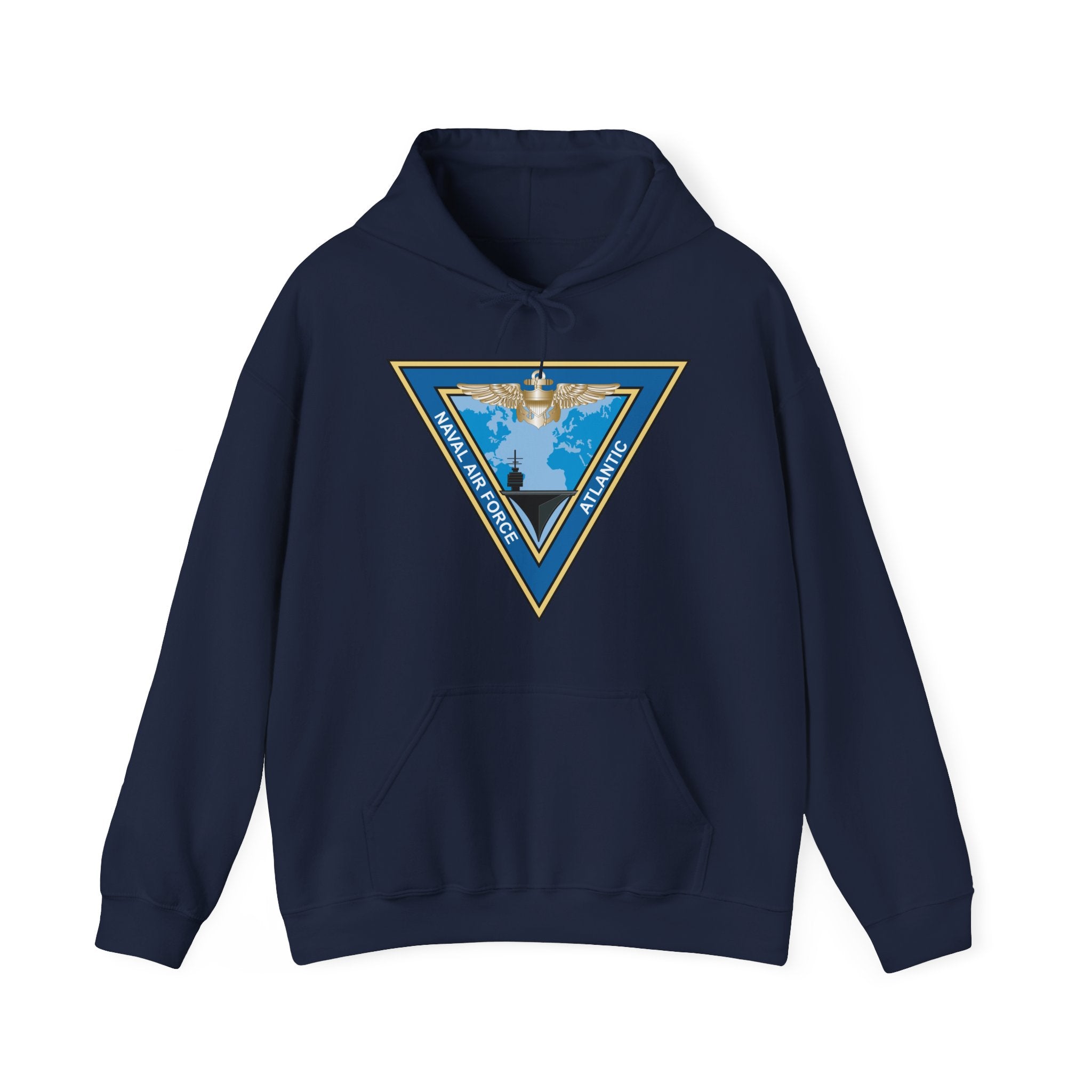 Unisex Heavy Blend™ Hoodies - Navy - Commander, Naval Air Force Atlantic - COMNAVAIRLANT wo Txt
