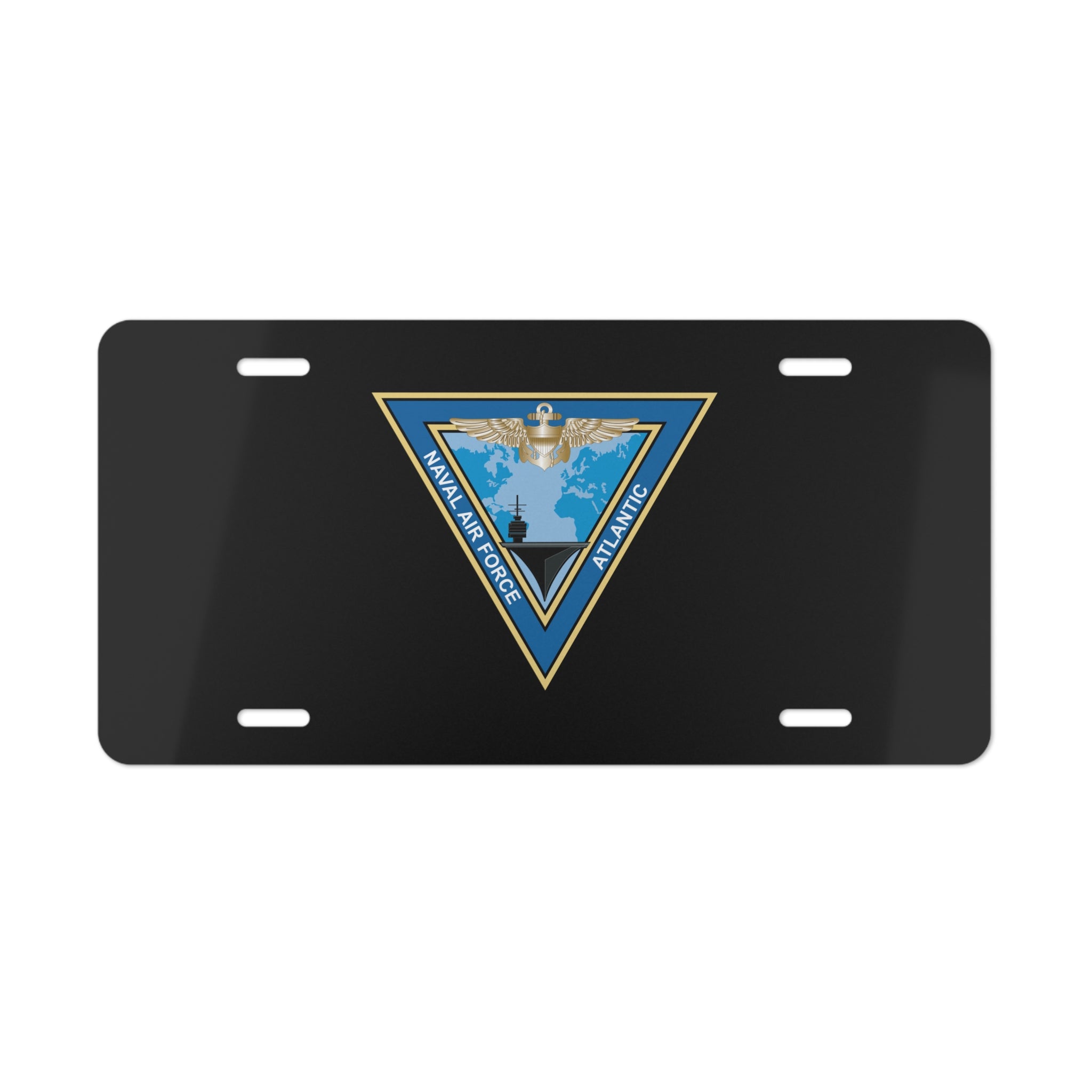 Vanity License Plate - Navy - Commander, Naval Air Force Atlantic - COMNAVAIRLANT wo Txt
