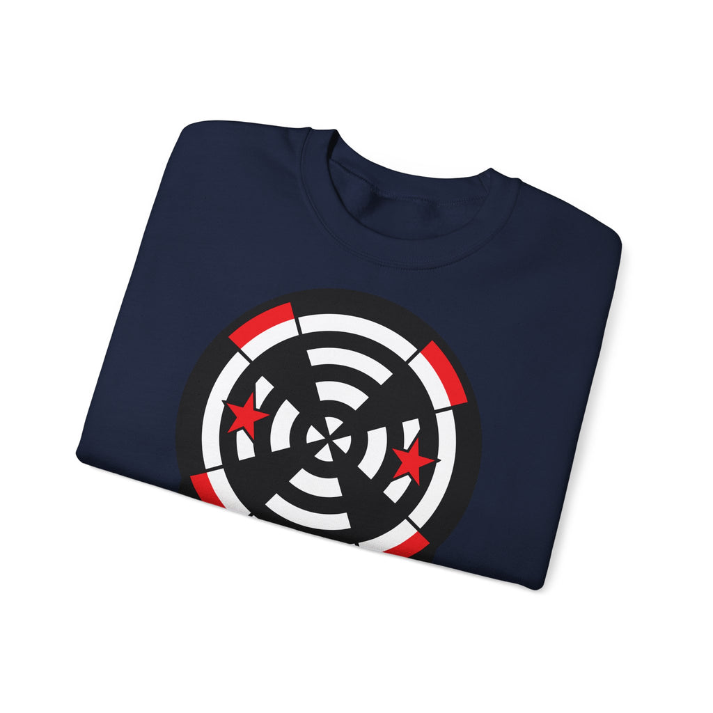 Unisex Heavy Blend™ Crewneck Sweatshirt - Navy - Airborne Command & Control Squadron 124 (VAW-124) wo txt
