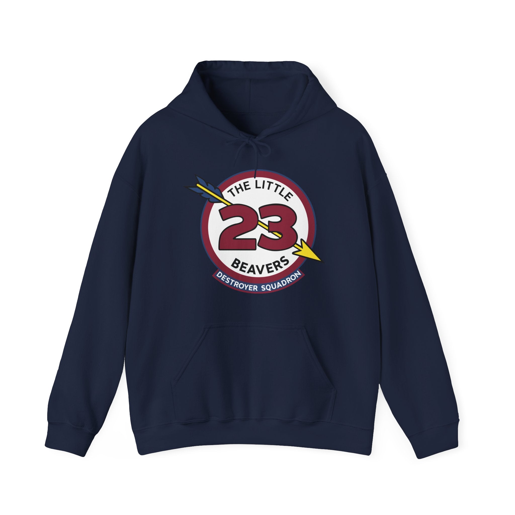 Unisex Heavy Blend™ Hoodies - Navy - Destroyer Squadron 23 (DESRON-23) wo Txt