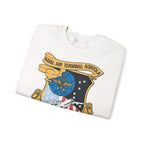 Unisex Heavy Blend™ Crewneck Sweatshirt - Navy - Naval Air Terminal Norfolk wo Txt