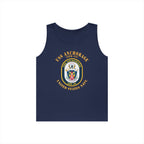 Unisex Heavy Cotton Tank Top - Navy - USS Anchorage (LPD-23)