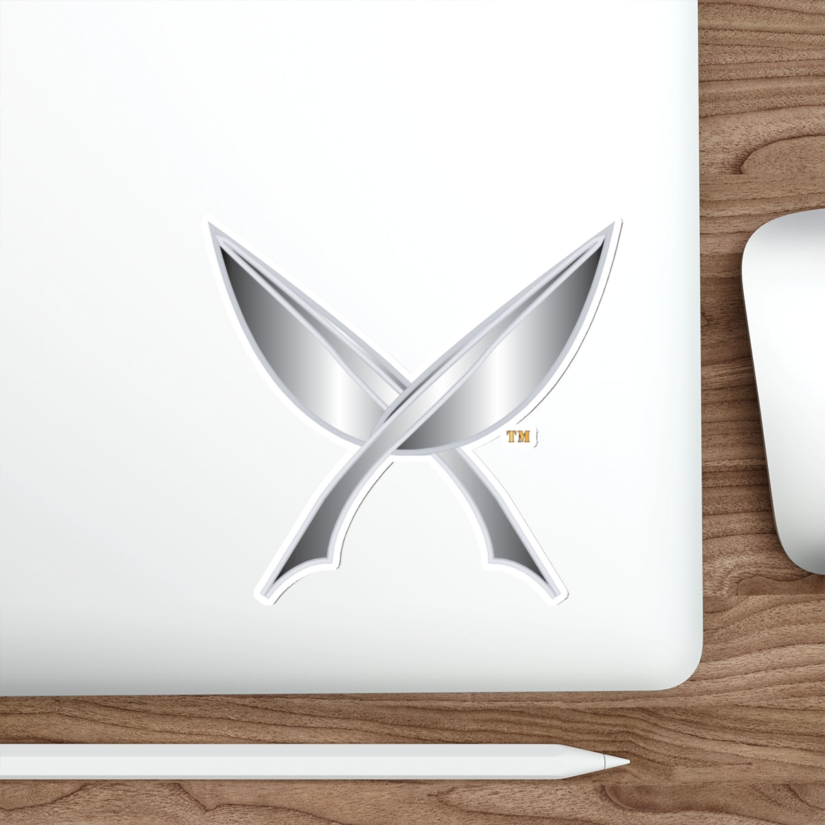 Die-Cut Vinyl Sticker - Navy - Rate - Yeoman (YN) wo txt