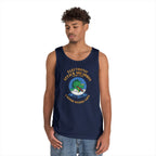 Unisex Heavy Cotton Tank Top - Navy - Electronic Attack Squadron 130 (VAQ-130)
