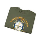 Unisex Heavy Blend™ Crewneck Sweatshirt - Navy - Surface Combat Systems Training Command - DET MIDLANT