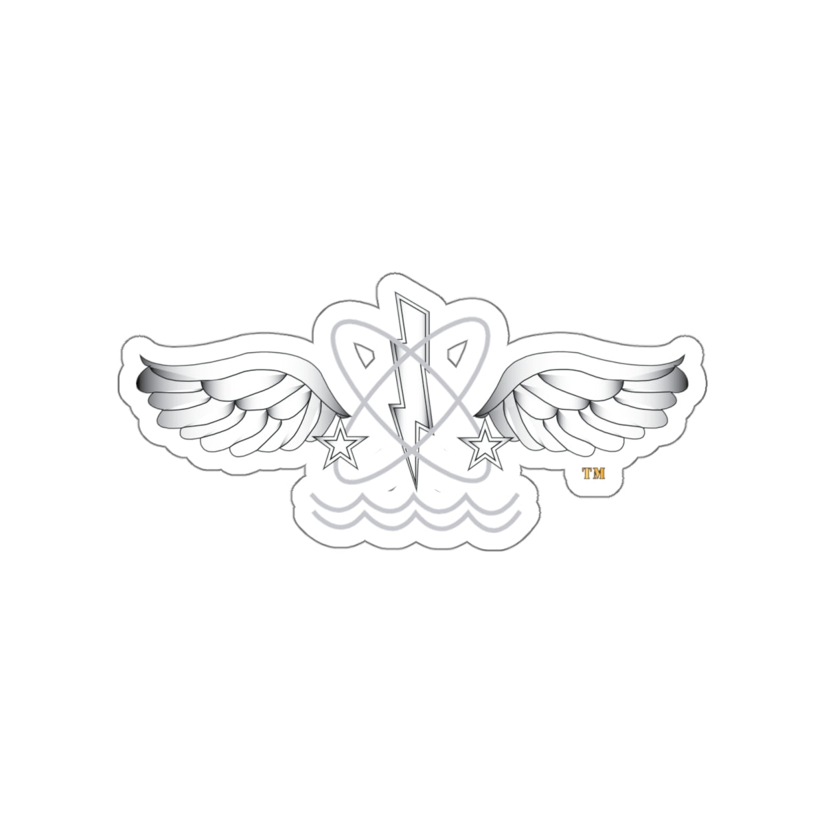 Die-Cut Vinyl Sticker - Navy - Rate - Aviation Warfare Systems Operator (AW) wo txt