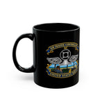 Black Mug (11oz, 15oz) - Navy - Rate - Air Traffic Controller (AC) - with Scene - 3D - Enhanced