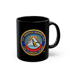 Black Mug (11oz, 15oz) - Navy - USS Undersea Warfare Field - San Clemente Island - Crest - 3D - Enhanced