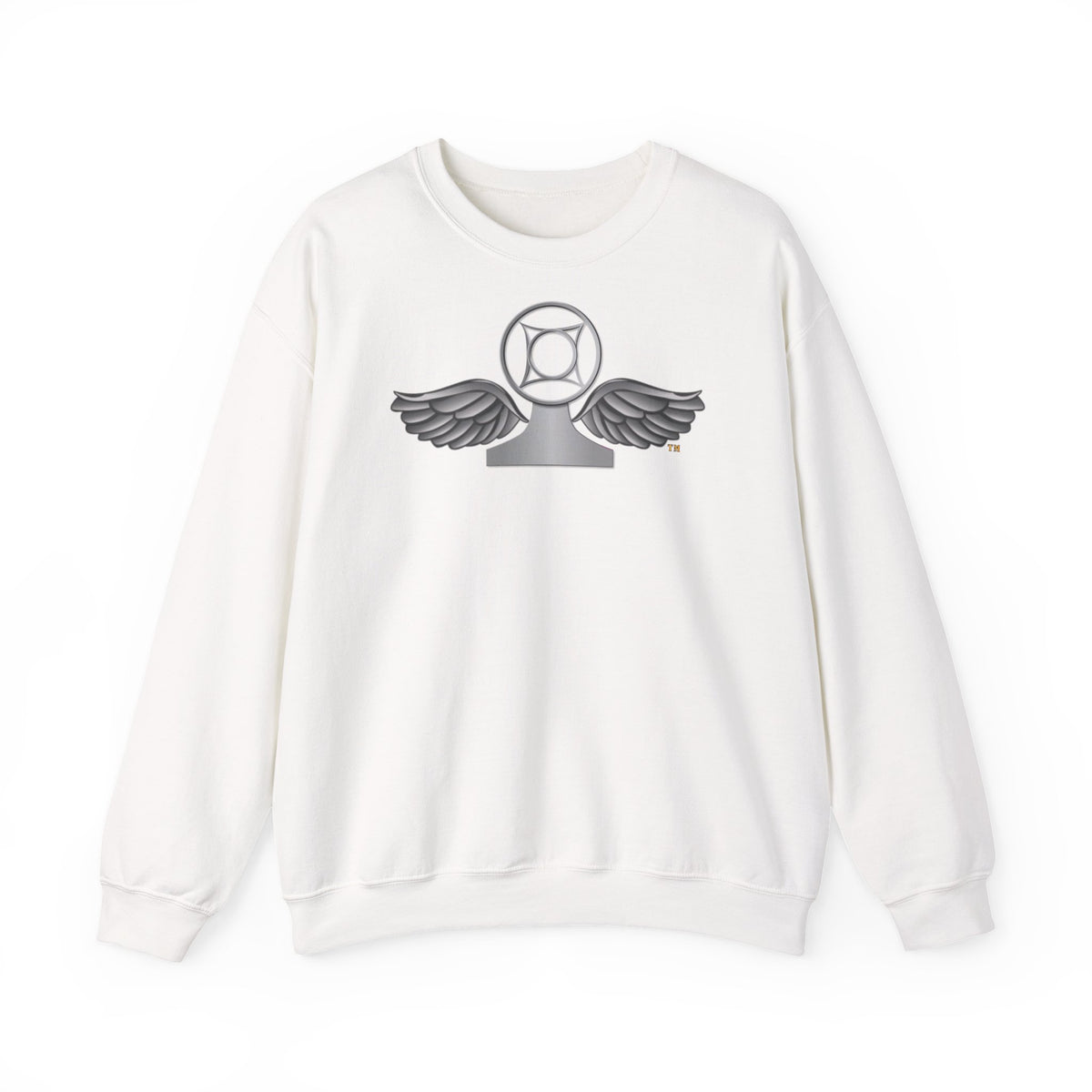 Unisex Heavy Blend™ Crewneck Sweatshirt - Navy - Rate - Air Traffic Controller (ATC) wo txt